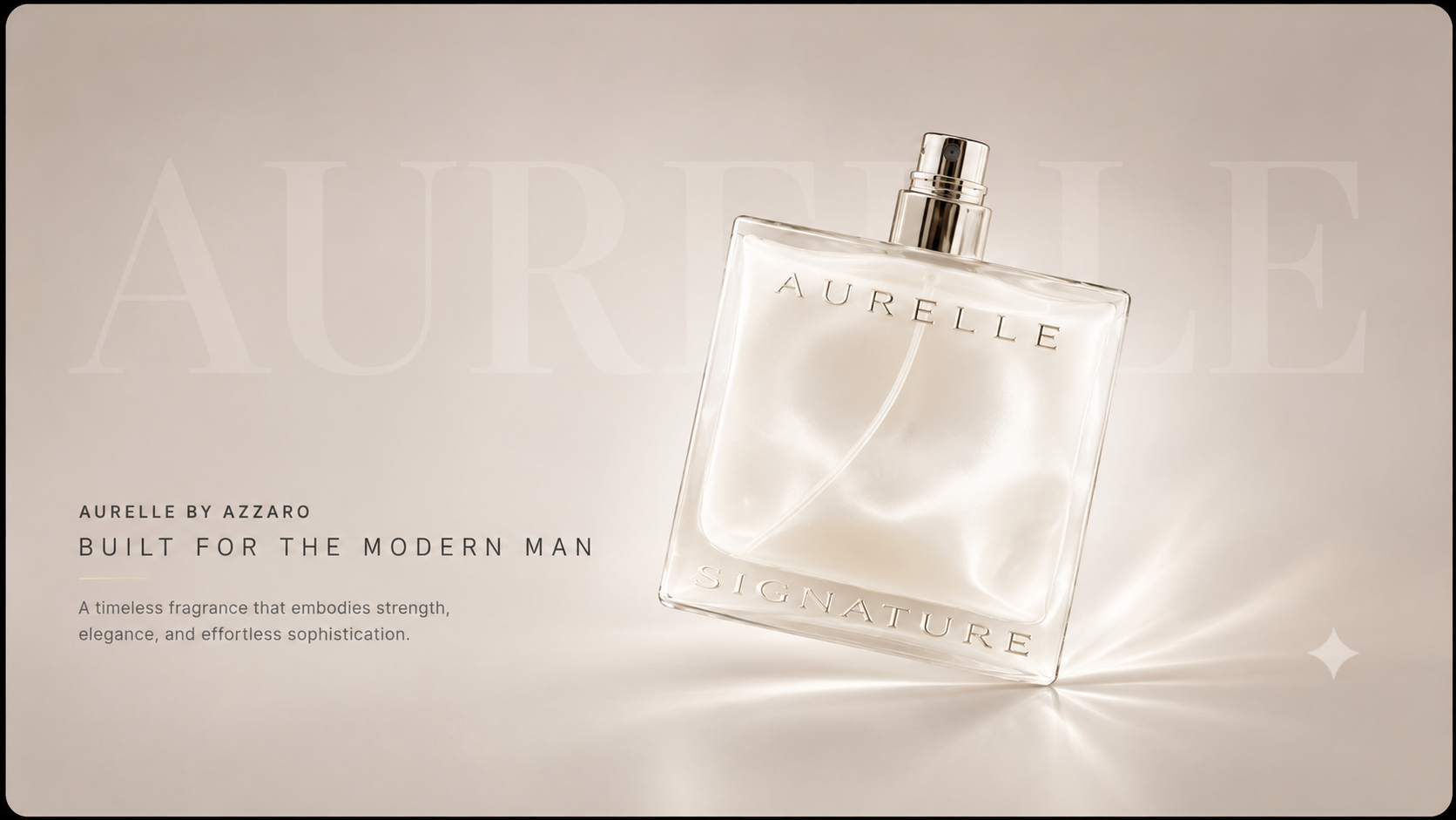 Aurelle Signature — Built for the modern man